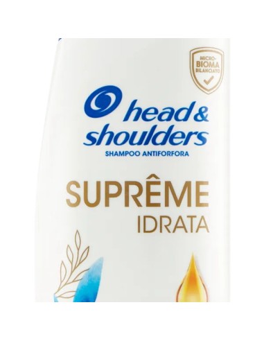 head & shoulders shampoo antiforfora 250ml - supreme idrata - argan e cocco: tuttocasashop.live: igiene e cura della persona