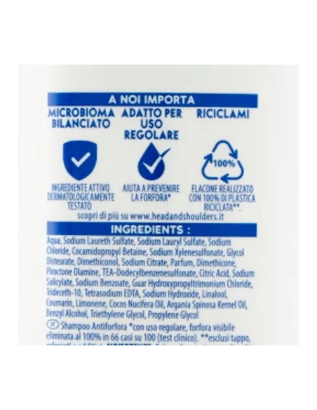 head & shoulders shampoo antiforfora 250ml - supreme idrata - argan e cocco: tuttocasashop.live: igiene e cura della persona