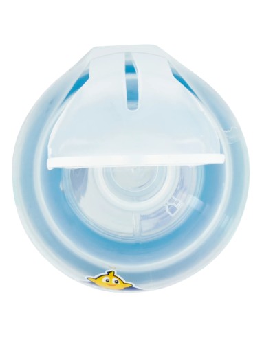 neobaby biberon in plastica collo largo - 150ml - 0m+ - dino blu: tuttocasashop.live: igiene e cura della persona