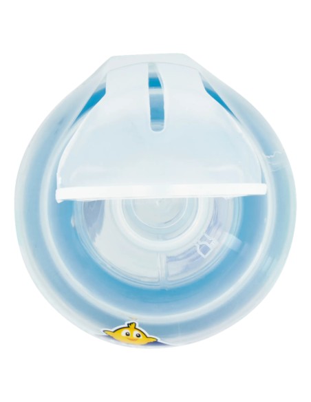neobaby biberon in plastica collo largo - 150ml - 0m+ - dino blu: tuttocasashop.live: igiene e cura della persona