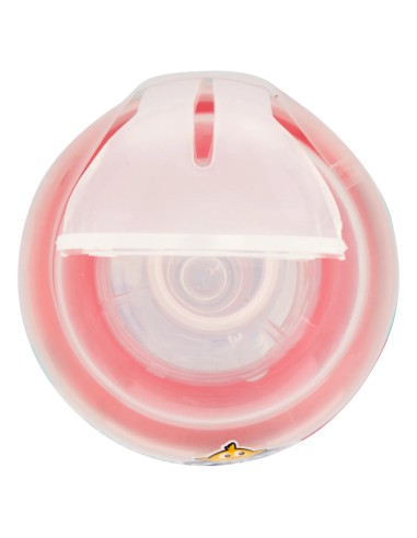 neobaby biberon in plastica collo largo - 250ml - 2m+ - dino rosa: tuttocasashop.live: igiene e cura della persona