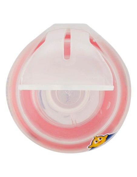 neobaby biberon in plastica collo largo - 330ml - 4m+ - dino rosa: tuttocasashop.live: igiene e cura della persona