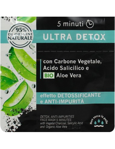 geomar maschera viso - 2 x 7.5ml - ultra detox detossificante anti-impurita': tuttocasashop.live: igiene e cura della persona