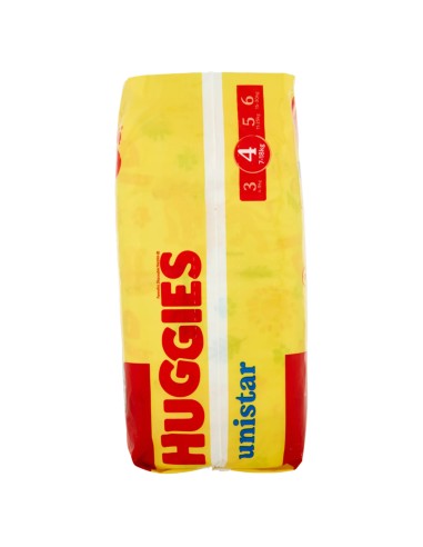huggies unistar - 16 pannolini taglia 4 maxi 7-18 kg: tuttocasashop.live: igiene e cura della persona
