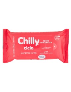chilly salviettine intime imbevute 15pz - ciclo: tuttocasashop.live: igiene e cura della persona