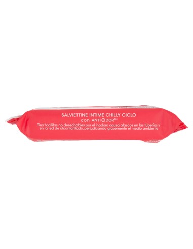 chilly salviettine intime imbevute 15pz - ciclo: tuttocasashop.live: igiene e cura della persona