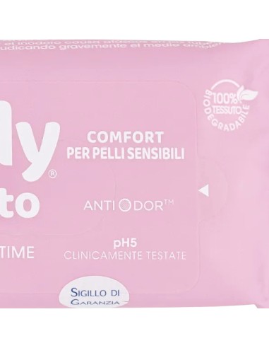 chilly salviettine intime imbevute 15pz - delicate: tuttocasashop.live: igiene e cura della persona