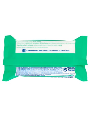 chilly salviettine intime imbevute 15pz - fresco: tuttocasashop.live: igiene e cura della persona