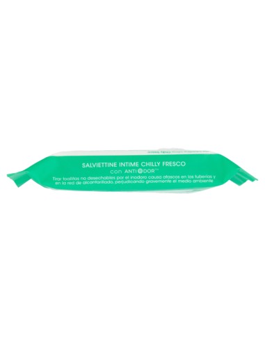 chilly salviettine intime imbevute 15pz - fresco: tuttocasashop.live: igiene e cura della persona