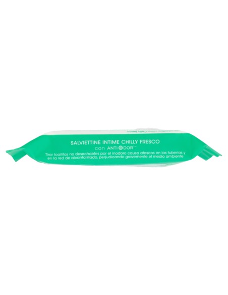 chilly salviettine intime imbevute 15pz - fresco: tuttocasashop.live: igiene e cura della persona