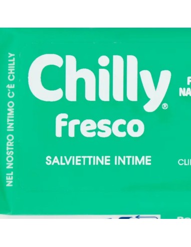 chilly salviettine intime imbevute 15pz - fresco: tuttocasashop.live: igiene e cura della persona