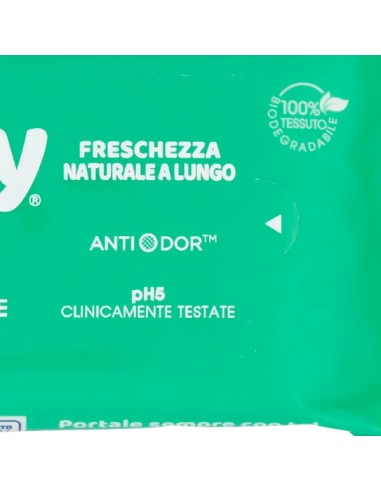 chilly salviettine intime imbevute 15pz - fresco: tuttocasashop.live: igiene e cura della persona