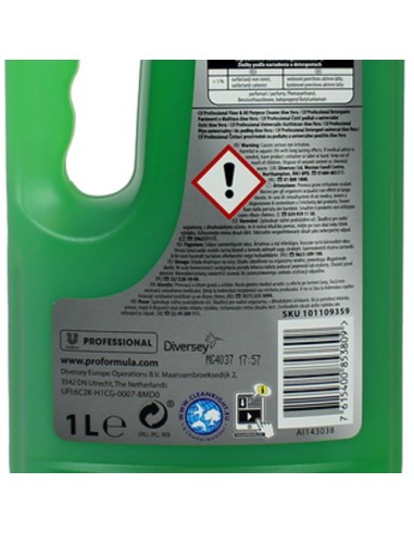 cif professional pavimenti e multiuso - 1 litro - aloe vera: tuttocasashop.live: pulizia e cura della casa