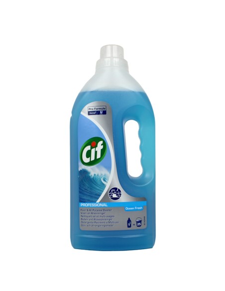 cif professional pavimenti e multiuso - 1 litro - ocean fresh: tuttocasashop.live: pulizia e cura della casa