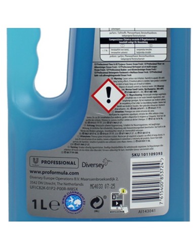 cif professional pavimenti e multiuso - 1 litro - ocean fresh: tuttocasashop.live: pulizia e cura della casa