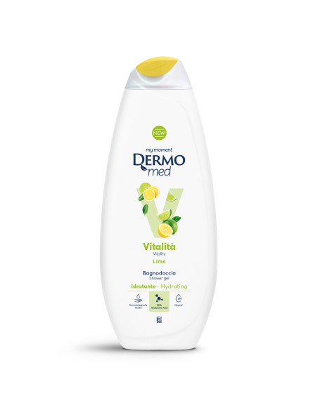 dermomed bagnodoccia 650ml - ph neutro - vitalita' al lime: tuttocasashop.live: igiene e cura della persona