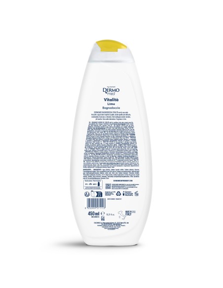 dermomed bagnodoccia 650ml - ph neutro - vitalita' al lime: tuttocasashop.live: igiene e cura della persona