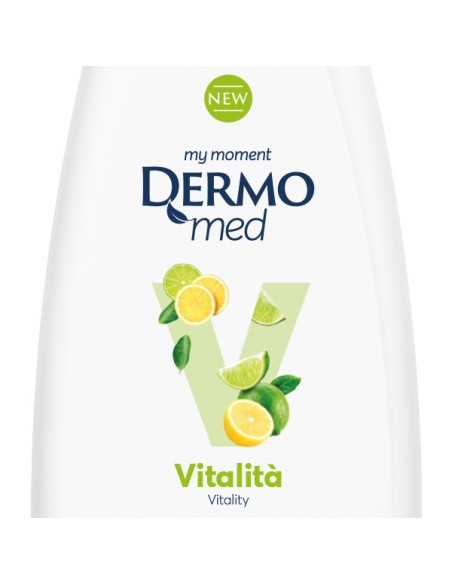 dermomed bagnodoccia 650ml - ph neutro - vitalita' al lime: tuttocasashop.live: igiene e cura della persona