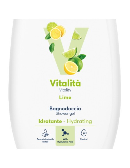 dermomed bagnodoccia 650ml - ph neutro - vitalita' al lime: tuttocasashop.live: igiene e cura della persona