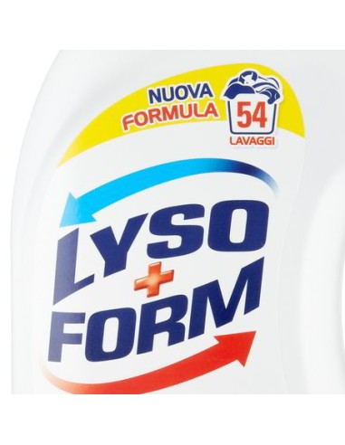 lysoform detersivo lavatrice liquido igienizzante - 54 lavaggi - lavanda: tuttocasashop.live: prodotti per bucato e tessuti