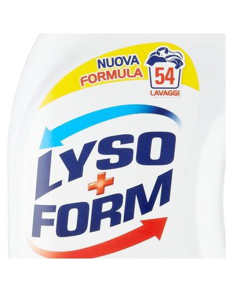 lysoform detersivo lavatrice liquido igienizzante - 54 lavaggi - lavanda: tuttocasashop.live: prodotti per bucato e tessuti