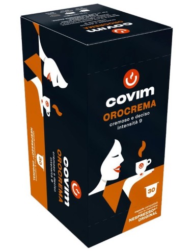 covim presso' caffe' - 30 capsule - orocrema - compatibili nespresso: tuttocasashop.live: altro - bazar