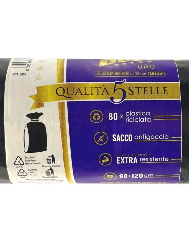 the best 1kg sacchi resistenti 90x120cm ldpe - neri - raccolta differenziata: tuttocasashop.live: pulizia e cura della casa