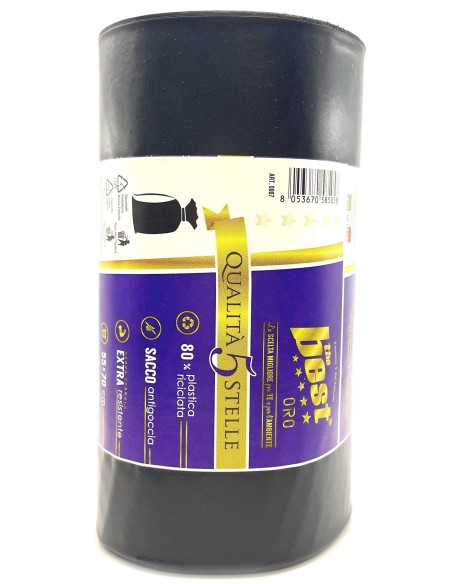 the best 1kg sacchi resistenti 55x70cm ldpe - neri - raccolta differenziata: tuttocasashop.live: pulizia e cura della casa