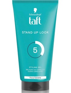 taft styling gel fissante per capelli - 150ml - stand up look forza estrema: tuttocasashop.live: igiene e cura della persona