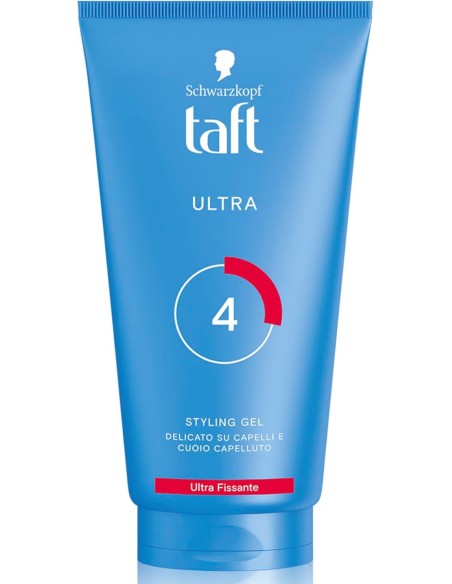 taft styling gel fissante per capelli - 150ml - ultra - ultra fissante: tuttocasashop.live: igiene e cura della persona