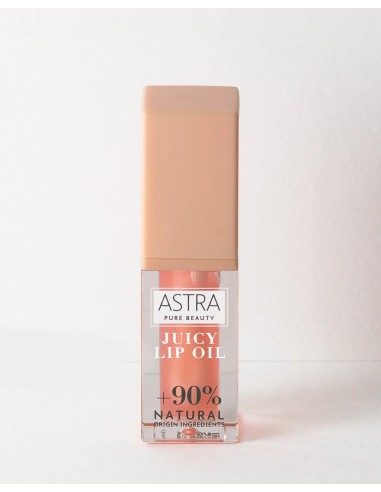 astra pure beauty juicy lip oil - olio labbra idratante - 01 peach: tuttocasashop.live: igiene e cura della persona