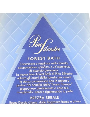 pino silvestre bagnoschiuma 750ml - forest bath - brezza serale: tuttocasashop.live: igiene e cura della persona