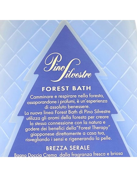 pino silvestre bagnoschiuma 750ml - forest bath - brezza serale: tuttocasashop.live: igiene e cura della persona