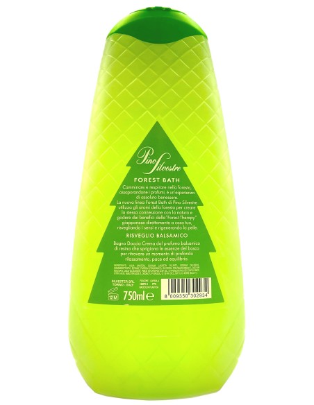 pino silvestre bagnoschiuma 750ml - forest bath - risveglio balsamico: tuttocasashop.live: igiene e cura della persona