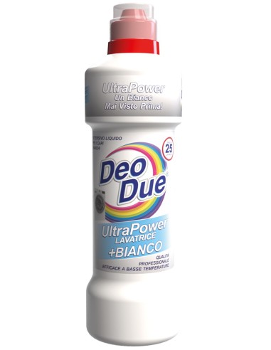 deo due ultra power lavatrice +bianco 25 lavaggi 1 litro - detersivo liquido: tuttocasashop.live: prodotti per bucato e tessuti