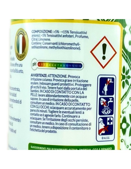 deo due piatti & stoviglie - xxl - 1 litro - al limone: tuttocasashop.live: pulizia e cura della casa