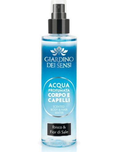 giardino dei sensi acqua profumata corpo e capelli 110ml - ibisco e fiori: tuttocasashop.live: igiene e cura della persona