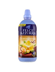 felce azzurra ammorbidente concentrato 45 lavaggi 900ml - argan e vaniglia: tuttocasashop.live: prodotti per bucato e tessuti