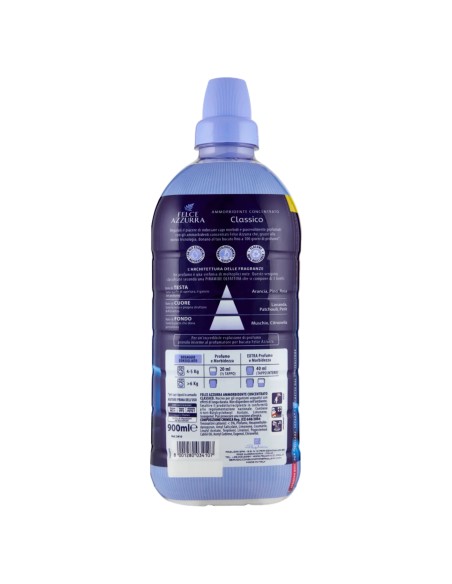felce azzurra ammorbidente concentrato 45 lavaggi 900ml - classico: tuttocasashop.live: prodotti per bucato e tessuti