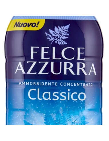 felce azzurra ammorbidente concentrato 45 lavaggi 900ml - classico: tuttocasashop.live: prodotti per bucato e tessuti