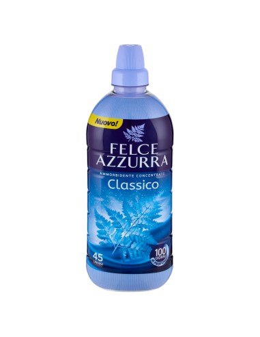 felce azzurra ammorbidente concentrato 45 lavaggi 900ml - classico: tuttocasashop.live: prodotti per bucato e tessuti