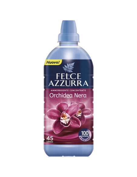 felce azzurra ammorbidente concentrato 45 lavaggi 900ml - orchidea nera: tuttocasashop.live: prodotti per bucato e tessuti