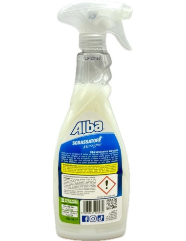 alba sgrassatore multiuso - 650ml - marsiglia - per sporco ostinato: tuttocasashop.live: pulizia e cura della casa