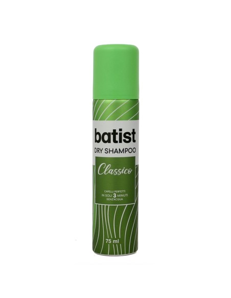 batist shampoo a secco spray - 75ml - formato mini da viaggio - travel size: tuttocasashop.live: igiene e cura della persona