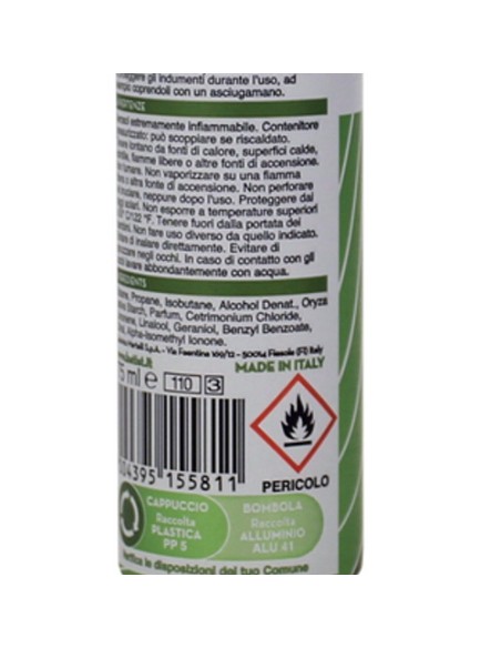 batist shampoo a secco spray - 75ml - formato mini da viaggio - travel size: tuttocasashop.live: igiene e cura della persona