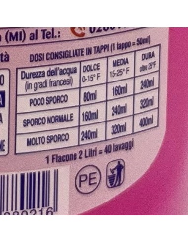 ce' piu' lavalana - 2 litri - detersivo per lana e capi delicati: tuttocasashop.live: prodotti per bucato e tessuti