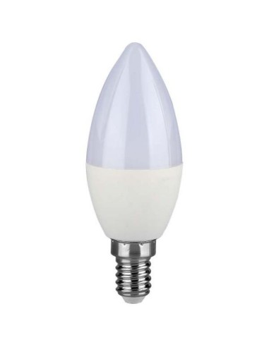 v-tac lampadina a led - candela - e14 2.9w 3000k - luce naturale: tuttocasashop.live: altro - bazar