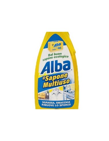 alba il sapone multiuso spray - 650ml - sgrassa smacchia rimuove lo sporco: tuttocasashop.live: pulizia e cura della casa