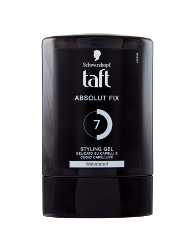 taft gel per capelli 300ml - 07 absolut fix - waterproof: tuttocasashop.live: igiene e cura della persona
