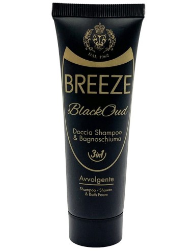 breeze doccia shampoo e bagnoschiuma mini 50ml - blackoud - formato viaggio: tuttocasashop.live: igiene e cura della persona